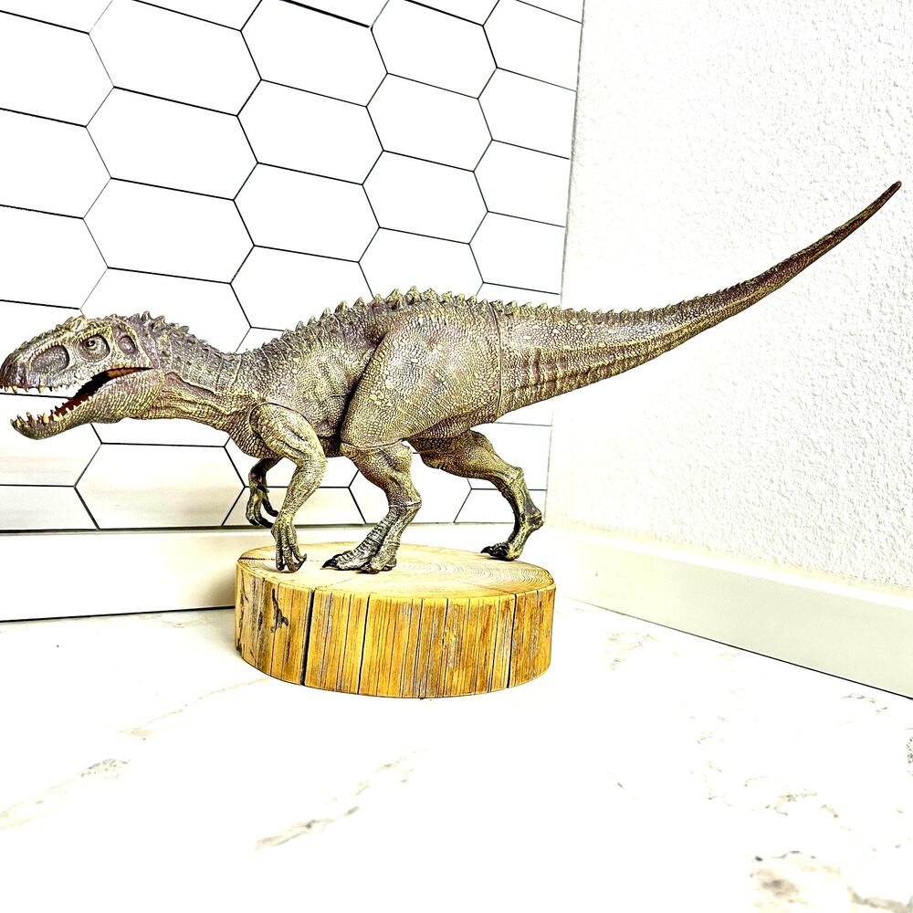 Nanmu Style Indoraptor Dinosaur Figure Realistic Raptor Model 12in
